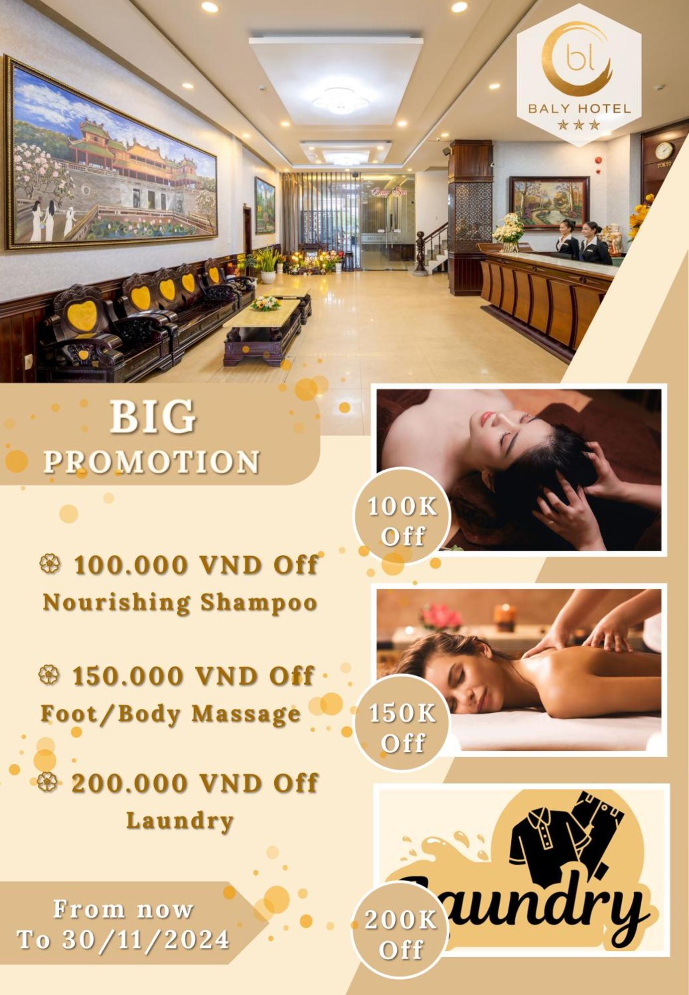 Baly Hotel Hue Exterior foto